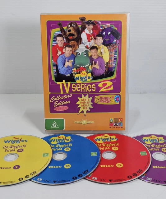 THE WIGGLES - TV Series 2 (DVD Region 4) Original Members [RARE OOP ...