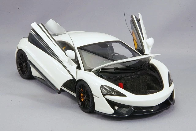 AUTOart 1:18 McLaren 570S Año de construcción 2016 naranja Con plateado ruedas 76044 modelo