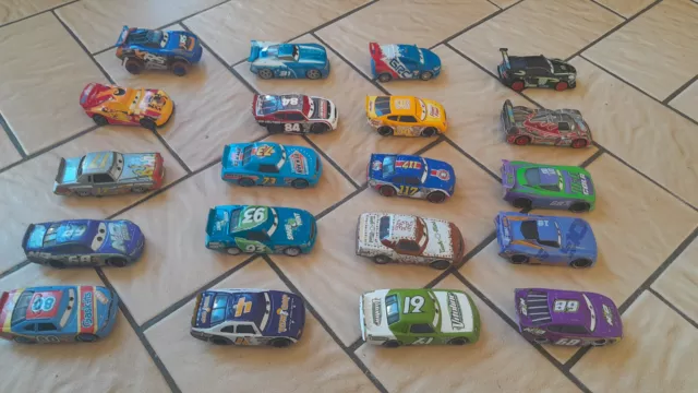 Disney Pixar Lot De 20 Voitures Cars De Course Lot E
