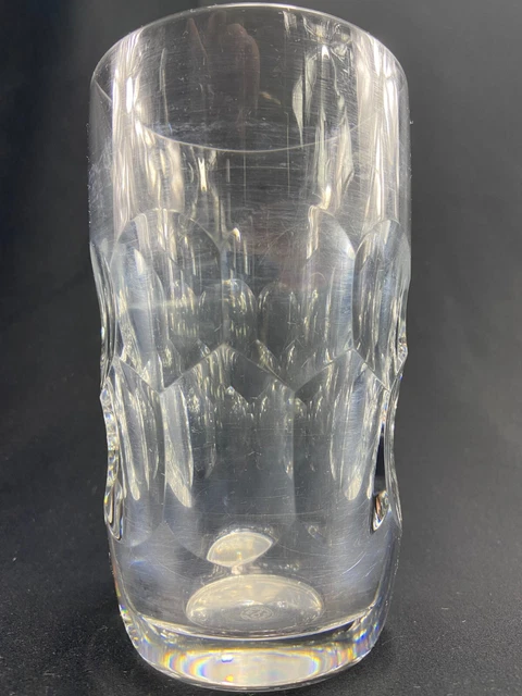 5 Salières En Cristal Taillé – Forme Petit Seau, Vintage Et Brillant