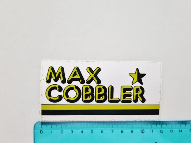 ADESIVO MAX COBBLER STICKER AUTOCOLLANT VINTAGE 80s ORIGINAL EUR 8,90 ...