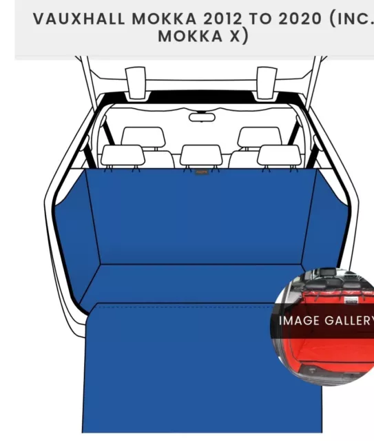 Hatchbag Boot Liner to fit Vauxhall Mokka 2016-2020. Used. Blue. Collect HX3