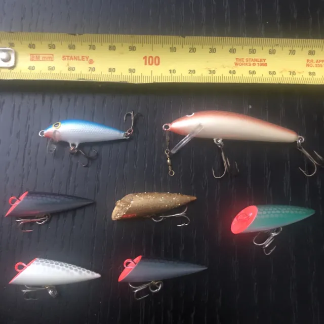 VINTAGE FISHING LURES New Old Stock Rapala And Unknown Poppers $20.00 - PicClick  AU