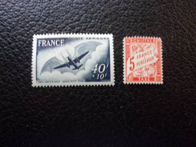FRANCE  - timbre yvert et tellier n° aérien 23 taxe 66 n* MH (COT1)