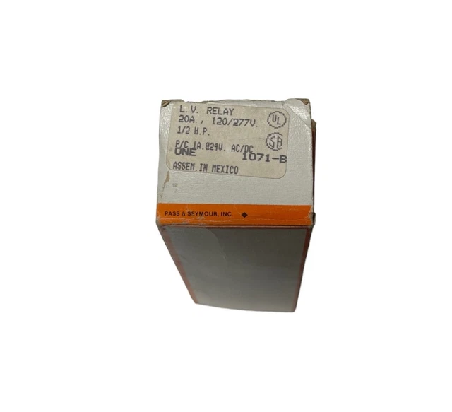 Pass & Seymour 1071-B, L.V. Relay **FREE SHIPPING**