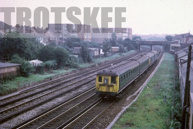 35MM SLIDE BR British Rail Electric EMU Class 401 2BIL 2011 1970 ...