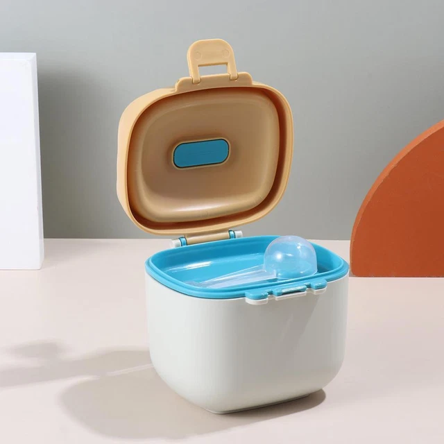 Dispensador libre de BPA de almacenamiento leche en polvo caja para bebé recipiente para vasos