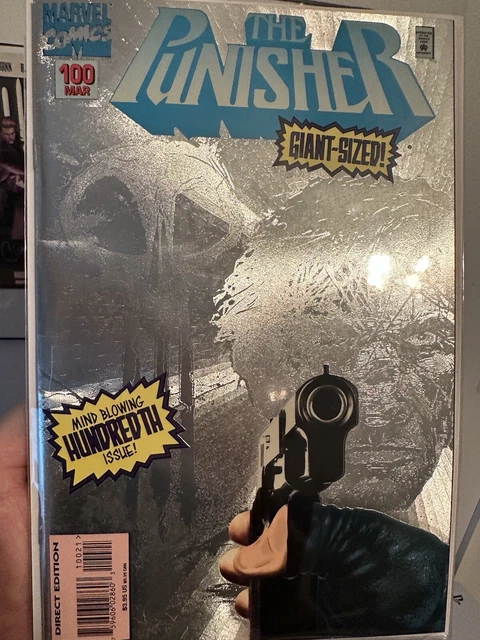 Marvel Comics The Punisher Giant Sized #100 Modern Age March 1995 Comic Book