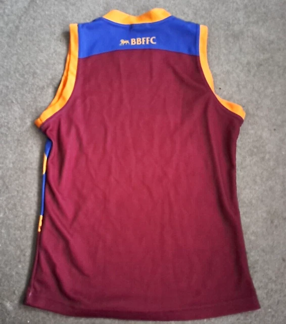 BRISBANE LIONS MAGLIA Calcio Afl/Australian Rules/Guernsey Taglia