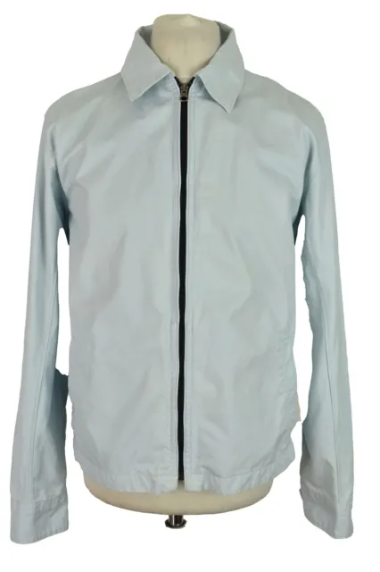 GAP Blue Windcheater Jacket size M Mens Full Zip Outdoors Outerwear Collared