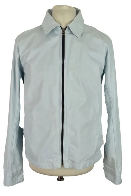 GAP Blue Windcheater Jacket size M Mens Full Zip Outdoors Outerwear Collared