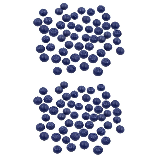 100 pcs Vivid sposa Fotografia Falso Frutta Modelli Falso Mirtilli Modelli