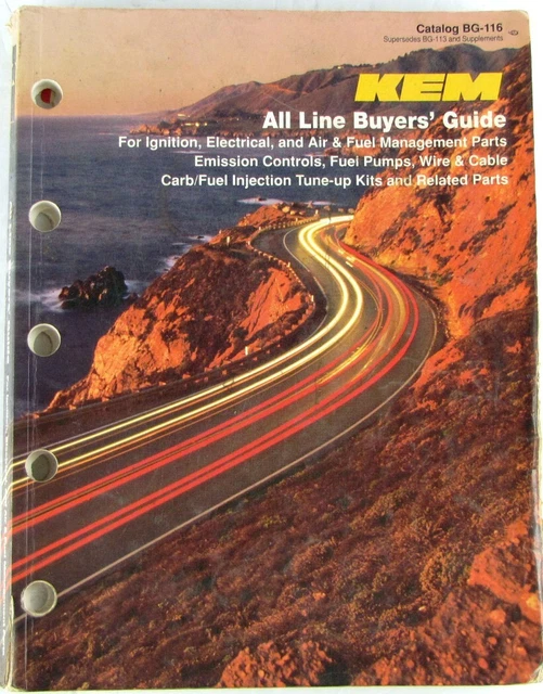 VINTAGE 194994 KEM Emission Fuel Ignition Sensors Visual Parts