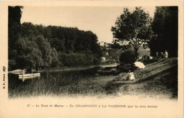 CPA AK Le Tour de Marne de CHAMPIGNY a La VARENNE par la rive droite (672081)