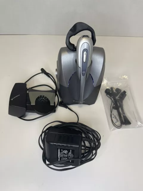 Plantronics CS50 Wireless Office Headset System HL10 & Extras