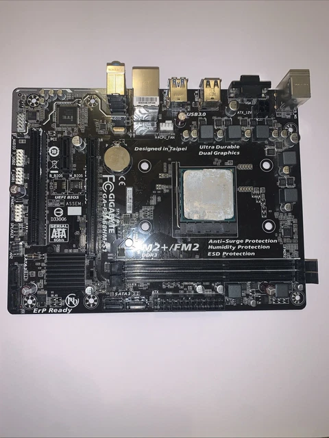 GIGABYTE GA-F2A68HM-S1 FM2+ FM2 DDR3 Motherboard AMD A68H Micro