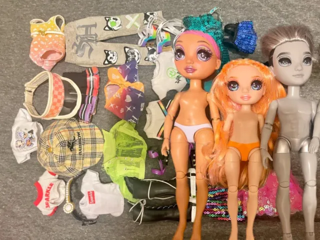BIG Rainbow High/Shadow High Doll Lot! 8 Dolls Plus Clothes and Accessories! 
