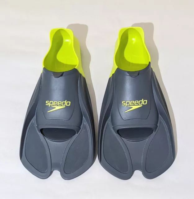 Speedo Biofuse Training Fins Black/Yellow for Swimming or Snorkling
