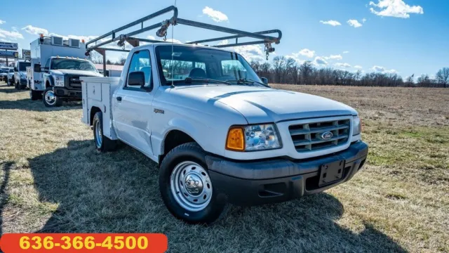 2002 Ford Ranger XL Used utility service work tool truck 2.3 4 cylinder manual