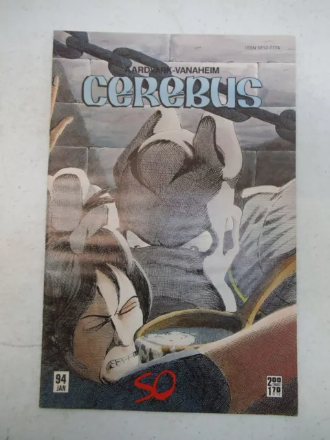 Cerebus #94 January 1987 Nm Near Mint 9.4 9.6 Aardvark Vanaheim