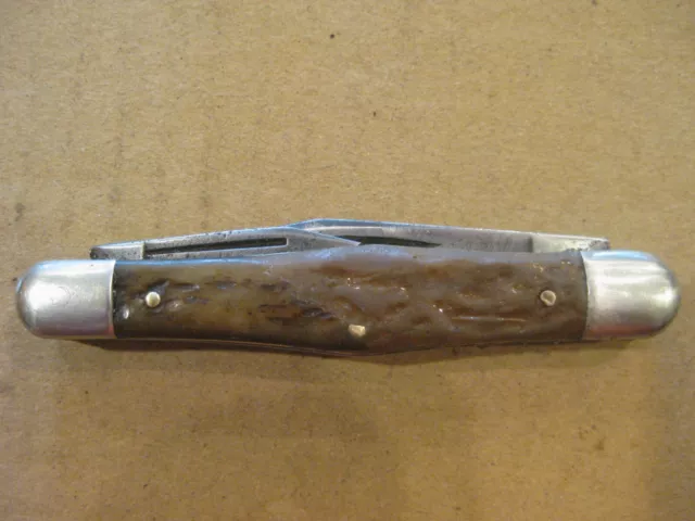 Vintage Western States Balloon Center Whittler Knife