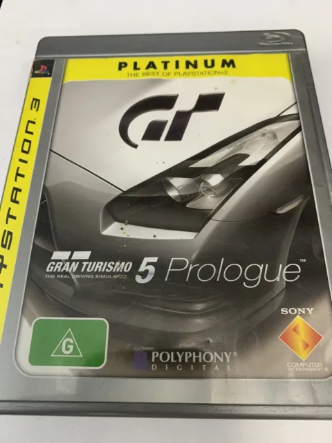 PS3 Gran Turismo 5 Prologue PAL With No Manual (b46/1) Free Postage