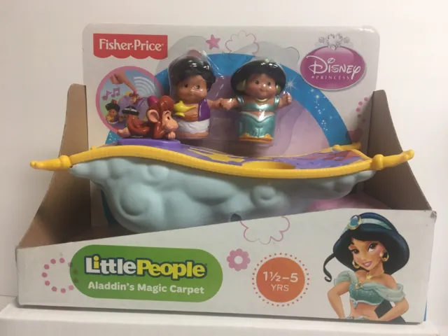 Fisher Price - Disney Princess - Little People “Aladdin’s Magic Carpet”  - NEW