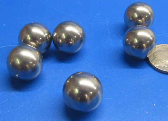 11/16" Dia. M50 Tool Steel Balls, 6 Pcs