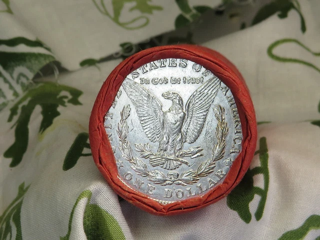 Roll Of 20 Silver Morgan Dollars S End / S End #L @Kk74