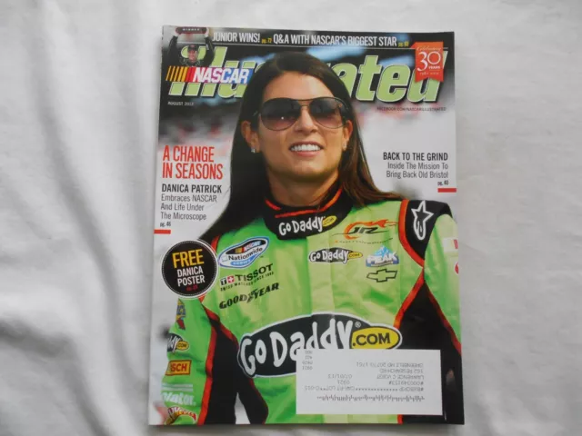 NASCAR ILLUSTRATED Magazine-AUGUST,2012 DANICA PATRICK