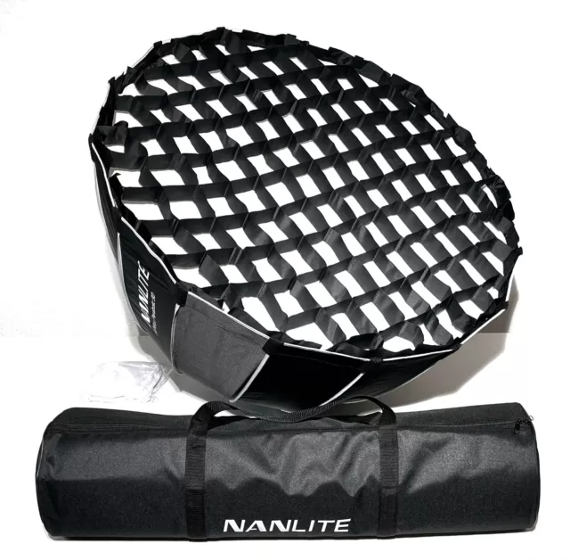 Nanlite Parabólico Octa Softbox 90cm Montaje Bowens + Rejilla Fuerza 60 200 500 NP 260 €