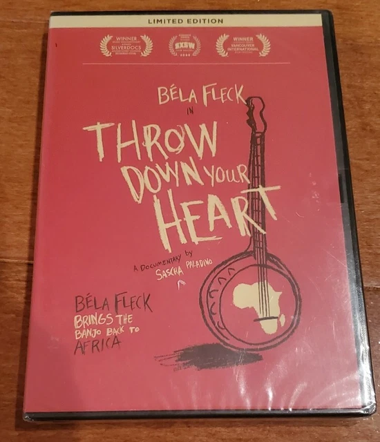 BELA FLECK THROW Down Your Heart DVD Banjo Music Africa Sealed new 17.