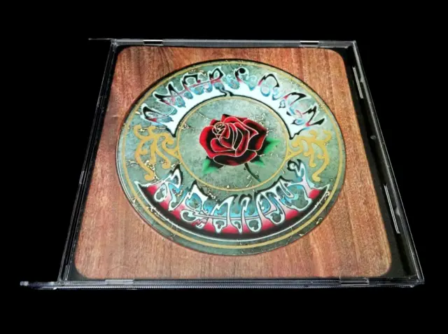 Grateful Dead American Beauty 1970 CD Jerry Garcia Mouse Art Rose Reality 1990's