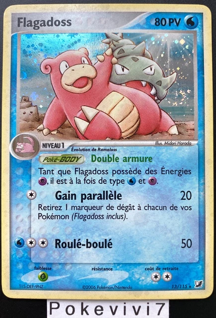 Pokemon Card FLAGADOSS 13/115 Holo Block EX Hidden Forces FR