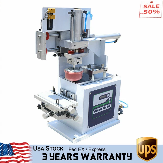 Large Pneumatic Pad Printing Machine Ink Pressure Pad Printer Embossing Stamping