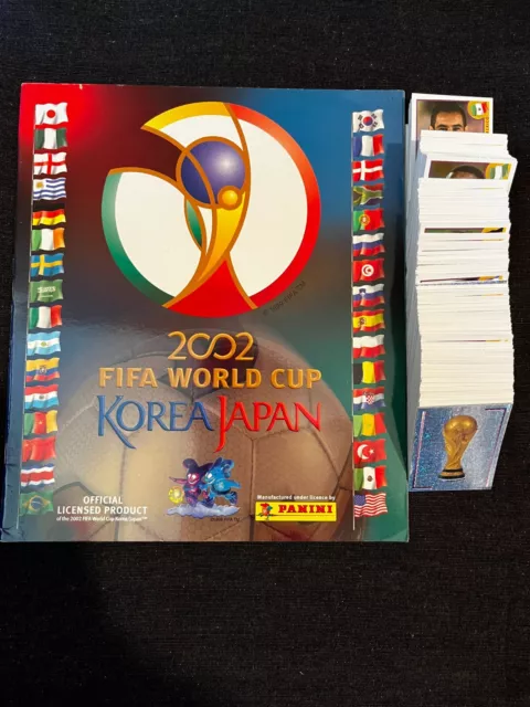 Panini Set Complet Fifa World Cup Wc Korea 2002 + Empty Album Vide Mint