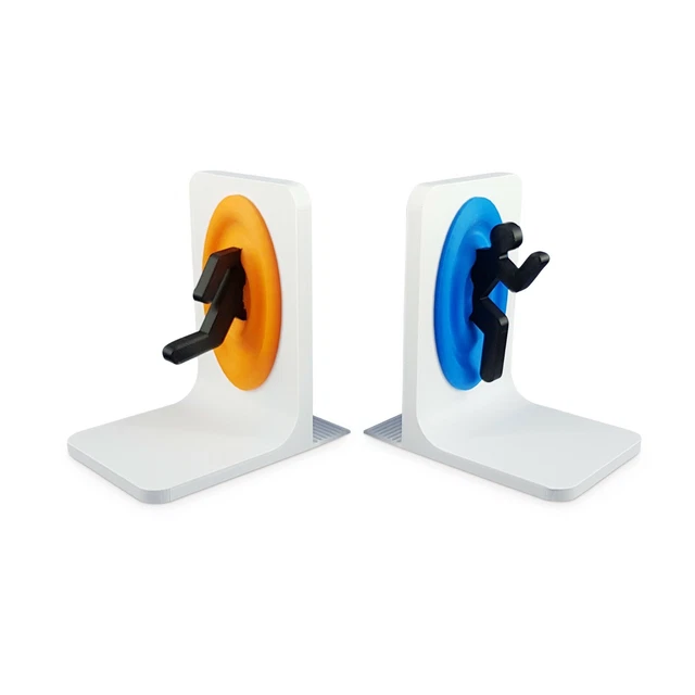 Portal Video Game Stand  Bookends