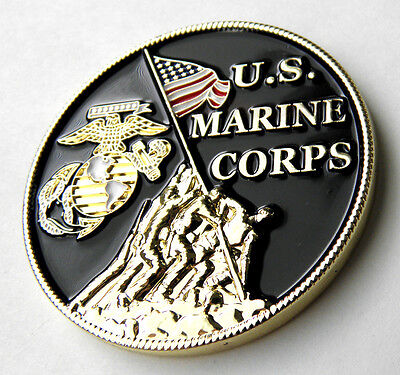 Usmc Challenge Coin Marine Corps Iwo Jima Marines 1.6"