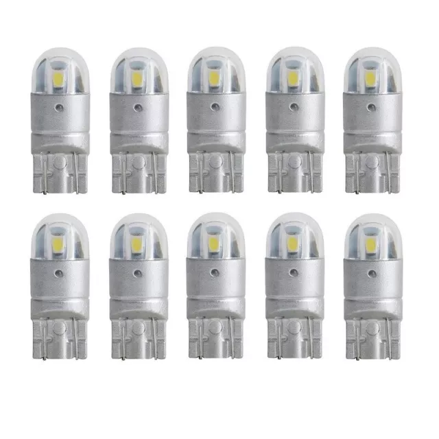 2 Ampoules LED T10 W5W 12V 0.5W bleu