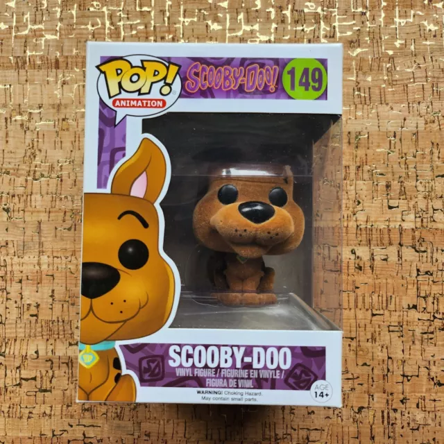 Scooby Doo Funko POP! Vinyl flocked variant Hanna-Barbera cartoon #149