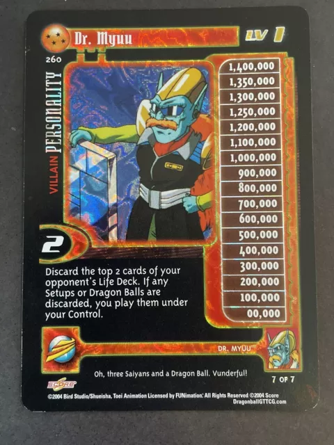 Dragon Ball GT Z DBZ CCG DBGT TCG OP11 Saiyan Side Crash Baby Saga Promo  Card MP