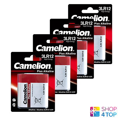 Camelion Camelion 3LR12 Plus Piles Alcalines 4.5V 3000mAh 1BL 2027 Neuf 