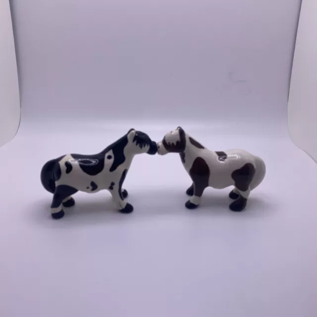 Kissing Horses Magnetic Salt & Pepper Shakers Westland Giftware