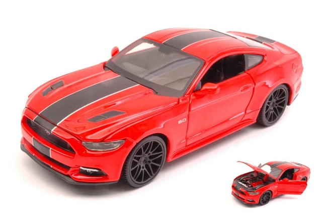 Kit de Montar Ford Mustang GT 1967 Verde 1:24 Maisto