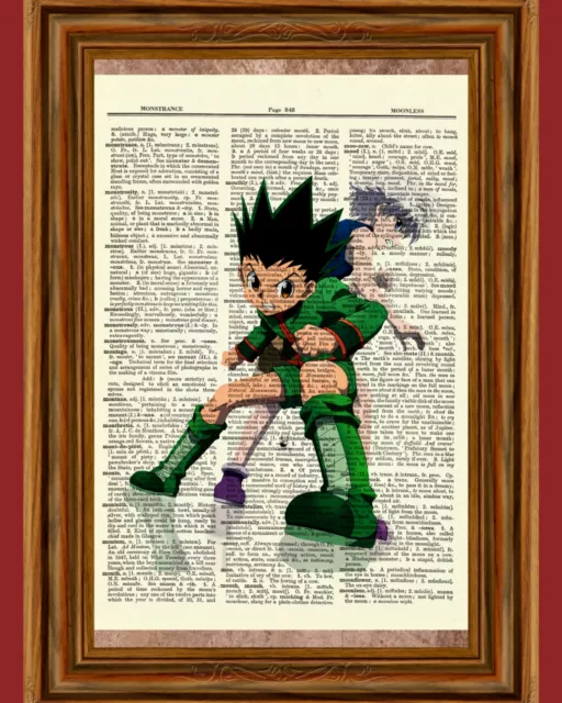 Hunter X Hunter Anime Killua Zoldyck Art Print Poster 12x18