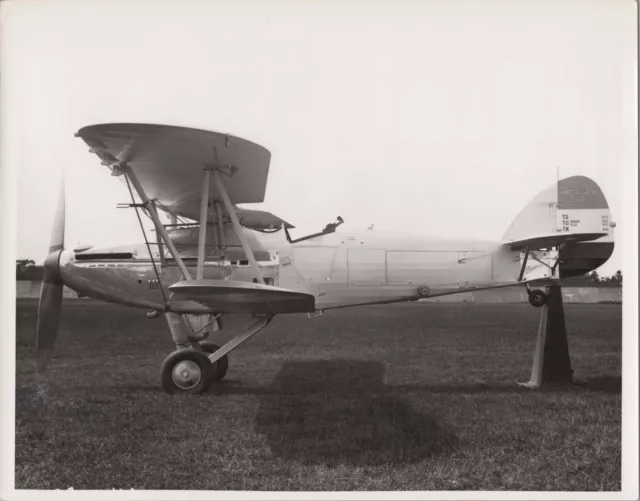 Hawker Hind Large Vintage Manufacturers Photo Raf Royal Air Force