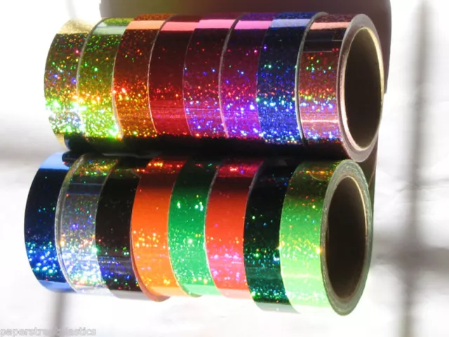 PRISM Holographic Tape, Pick Color & Size, 1/4 mosaic pattern