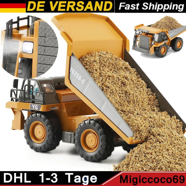 X-Verse Ferngesteuerter Bagger Spielzeug, Ferngeste Produktbild-Vorschau 1
