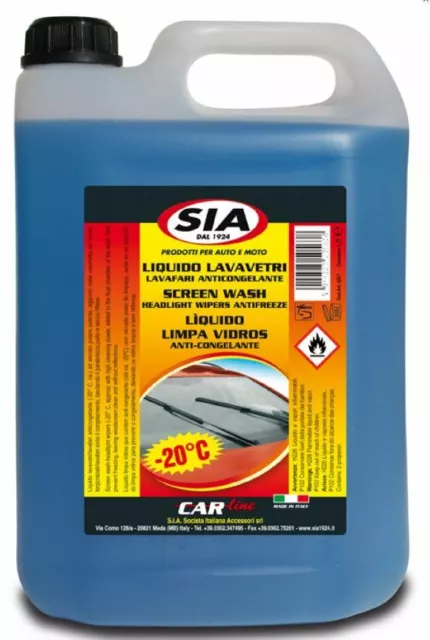 ADDITIVO SIA 5057 Liquido Lavavetri Antigelo Canestro Da 5 Litri EUR 18,65  - PicClick IT