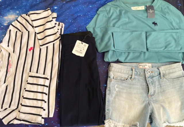 Abercrombie and Fitch and Zara Girls clothes bundle age 11